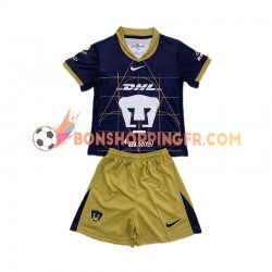 Maillot Extérieur Pumas UNAM 2024-2025 Manches Courtes Jeune Enfant(+shorts)