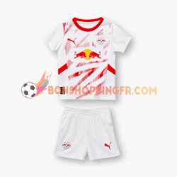 Maillot Domicile RB Leipzig 2024-2025 Manches Courtes Jeune Enfant(+shorts)