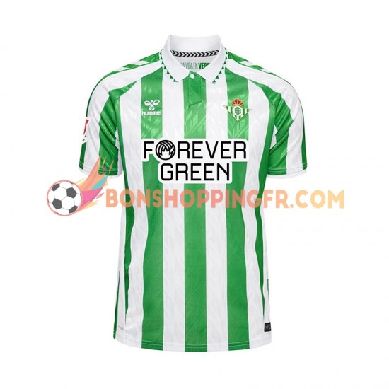 Maillot Domicile Real Betis 2024-2025 Manches Courtes Homme