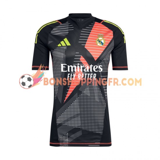 Maillot Extérieur Real Madrid Gardien 2024-2025 Manches Courtes Homme