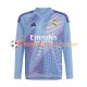 Maillot Domicile Real Madrid Gardien 2024-2025 Bleu Manches Longues Homme