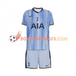 Maillot Extérieur Tottenham Hotspur 2024-2025 Manches Courtes Jeune Enfant(+shorts)