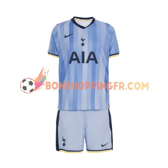 Maillot Extérieur Tottenham Hotspur 2024-2025 Manches Courtes Jeune Enfant(+shorts)