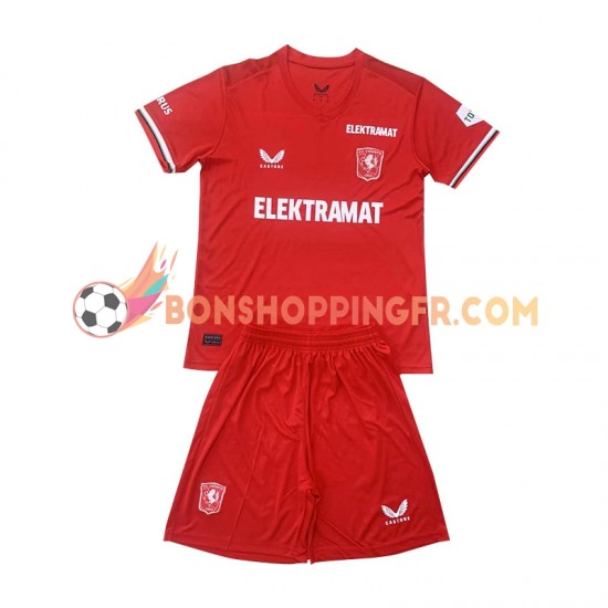 Maillot Domicile Twente 2024-2025 Manches Courtes Jeune Enfant(+shorts)