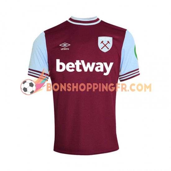 Maillot Domicile West Ham United 2024-2025 Manches Courtes Homme