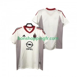 Maillot Rétro Extérieur AC Milan 2004 2005 Manches Courtes Homme