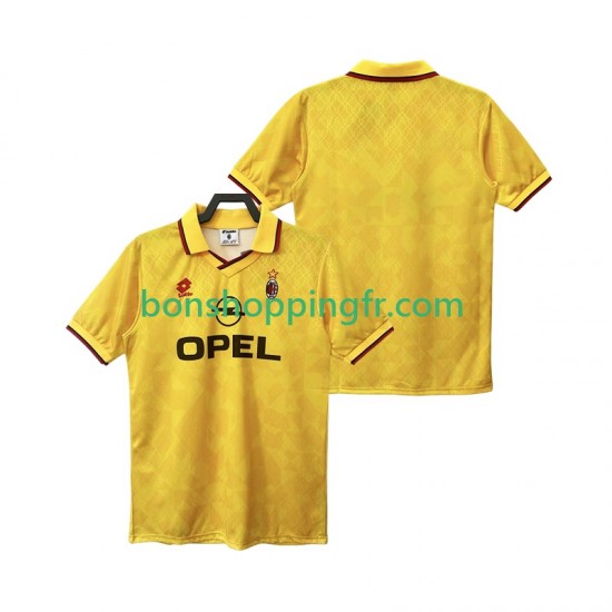 Maillot Rétro 3ème AC Milan 1995 1996 Manches Courtes Homme