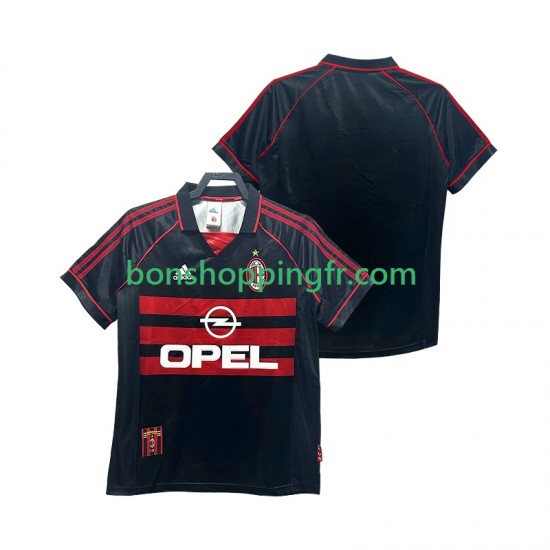 Maillot Rétro 3ème AC Milan 1998 1999 Manches Courtes Homme Maillot Rétro 3ème AC Milan 1998 1999 Manches Courtes Homme