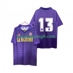 Maillot Rétro Domicile Fiorentina 13 1989 1990 Manches Courtes Homme