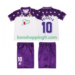 Maillot Rétro Extérieur Fiorentina RUI COSTA 10 1992 1993 Manches Courtes Jeune Enfant(+shorts)