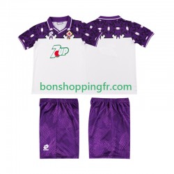 Maillot Rétro Extérieur Fiorentina 1992 1993 Manches Courtes Jeune Enfant(+shorts)