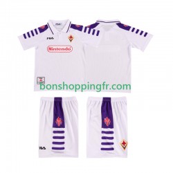 Maillot Rétro Extérieur Fiorentina 1998 1999 Manches Courtes Jeune Enfant(+shorts)
