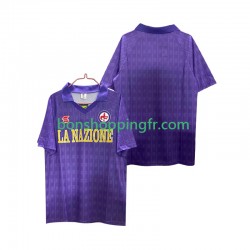 Maillot Rétro Domicile Fiorentina 1989 1990 Manches Courtes Homme