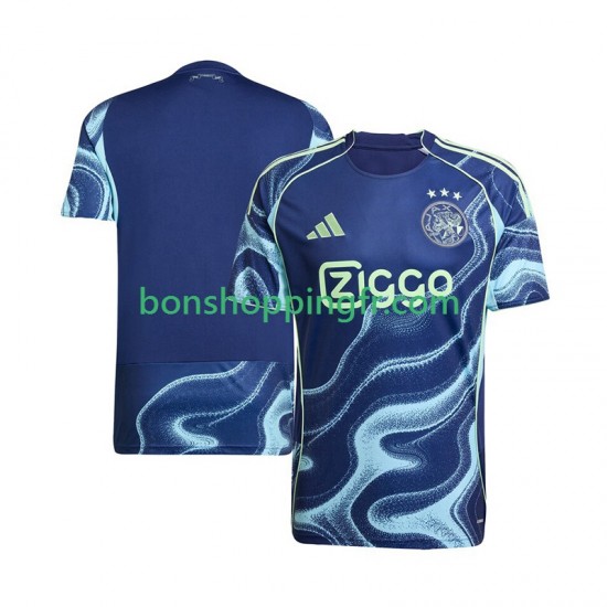 Maillot Extérieur Ajax Amsterdam 2025-2026 Manches Courtes Homme Maillot Extérieur Ajax Amsterdam 2025-2026 Manches Courtes Homme