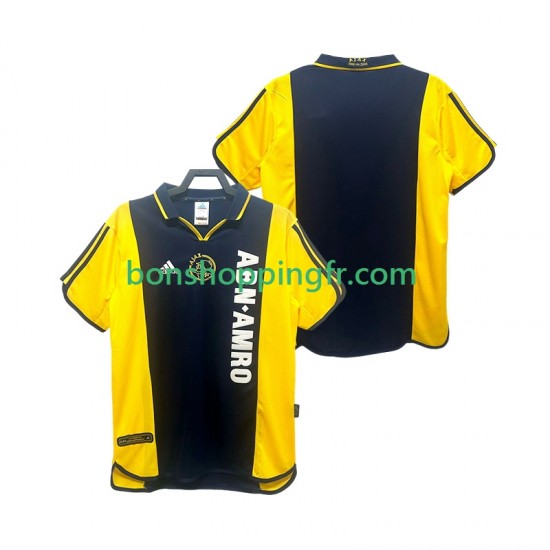 Maillot Rétro Extérieur Ajax Amsterdam 2000 2001 Manches Courtes Homme Maillot Rétro Extérieur Ajax Amsterdam 2000 2001 Manches Courtes Homme