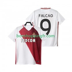 Maillot Domicile AS Monaco FALCAO 9 2016 2017 Manches Courtes Homme