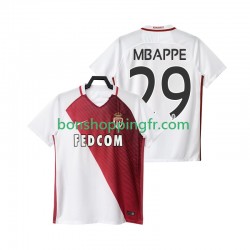 Maillot Domicile AS Monaco Mbappe 29 2016 2017 Manches Courtes Homme