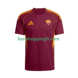Maillot Domicile AS Rome 2025-2026 Manches Courtes Homme
