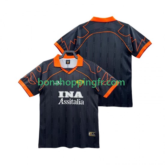 Maillot Rétro Extérieur AS Rome 1998 1999 Manches Courtes Homme Maillot Rétro Extérieur AS Rome 1998 1999 Manches Courtes Homme