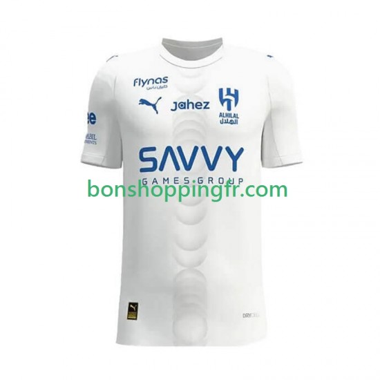 Maillot Extérieur Al Hilal 2025-2026 Manches Courtes Homme Maillot Extérieur Al Hilal 2025-2026 Manches Courtes Homme