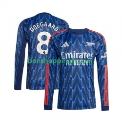 Maillot Extérieur Arsenal Martin Odegaard 8 2025-2026 Manches Longues Homme