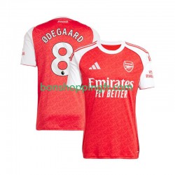 Maillot Domicile Arsenal Martin Odegaard 8 2025-2026 Manches Courtes Homme