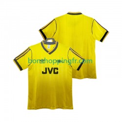 Maillot Rétro Extérieur Arsenal 1986 1988 Manches Courtes Homme