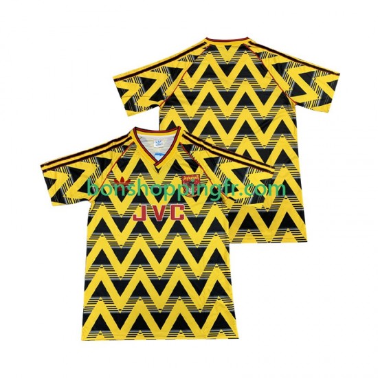 Maillot Rétro Extérieur Arsenal 1991 1993 Manches Courtes Homme