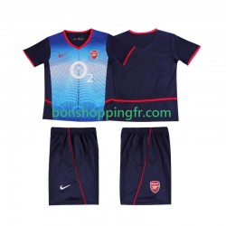 Maillot Rétro Extérieur Arsenal 2002 2004 Manches Courtes Jeune Enfant(+shorts)