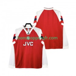 Maillot Rétro Domicile Arsenal 192 1994 Manches Longues Homme