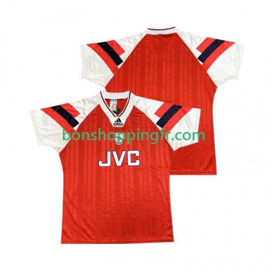 Maillot Rétro Domicile Arsenal 1992 1994 Manches Courtes Homme Maillot Rétro Domicile Arsenal 1992 1994 Manches Courtes Homme