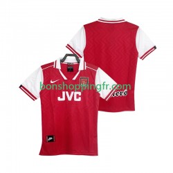 Maillot Rétro Domicile Arsenal 1996 1997 Manches Courtes Homme