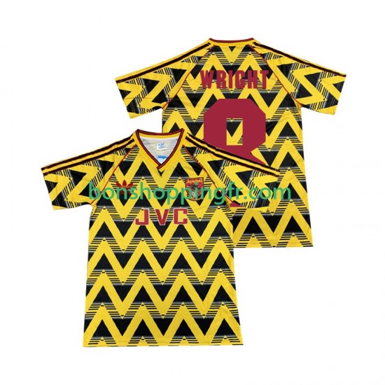 Maillot Rétro Extérieur Arsenal WRIGHT 8 199 1993 Manches Courtes Homme Maillot Rétro Extérieur Arsenal WRIGHT 8 199 1993 Manches Courtes Homme