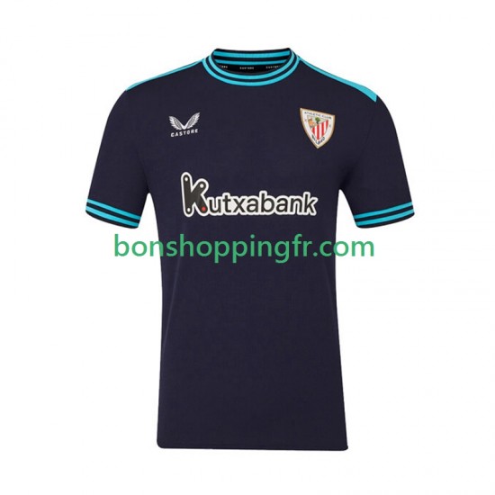 Maillot Extérieur Athletic Bilbao 2025-2026 Manches Courtes Homme Maillot Extérieur Athletic Bilbao 2025-2026 Manches Courtes Homme