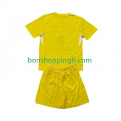 Maillot Domicile Atlético Madrid Gardien 2025-2026 Manches Courtes Jeune Enfant(+shorts)