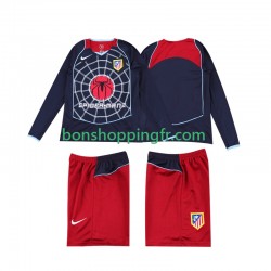 Maillot Rétro Extérieur Atlético Madrid 2004 2005 Manches Longues Jeune Enfant(+shorts)