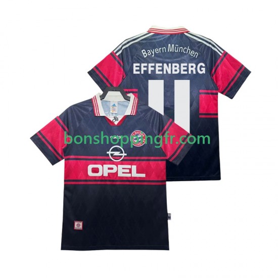Maillot Rétro Domicile Bayern Munich Effenberg 11 1997 1999 Manches Courtes Homme Maillot Rétro Domicile Bayern Munich Effenberg 11 1997 1999 Manches Courtes Homme
