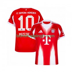 Maillot Domicile Bayern Munich Jamal Musiala 10 2025-2026 Manches Courtes Homme