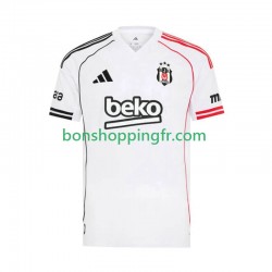 Maillot Domicile Besiktas 2025-2026 Manches Courtes Homme