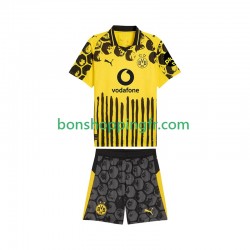 Maillot Domicile Borussia Dortmund FIFA CWC 2025 Manches Courtes Jeune Enfant(+shorts)