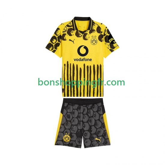Maillot Domicile Borussia Dortmund FIFA CWC 2025 Manches Courtes Jeune Enfant(+shorts)