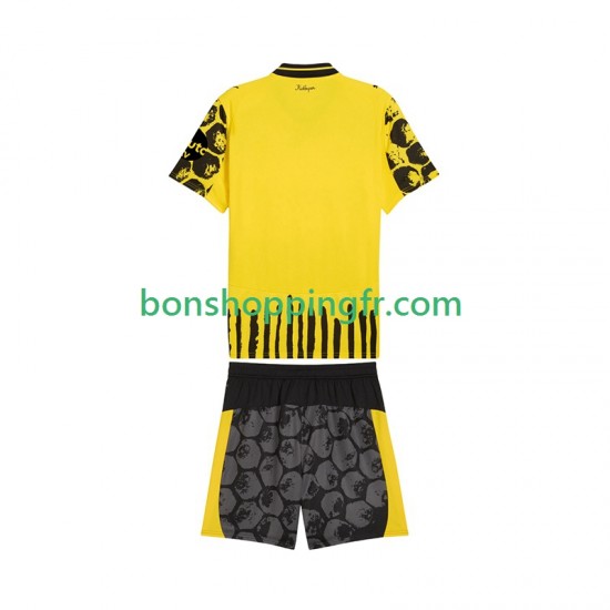 Maillot Domicile Borussia Dortmund FIFA CWC 2025 Manches Courtes Jeune Enfant(+shorts)