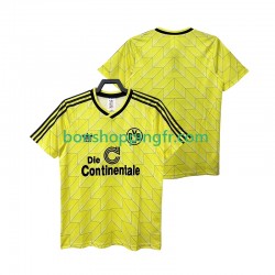 Maillot Rétro Domicile Borussia Dortmund 1988 1989 Manches Courtes Homme