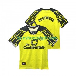 Maillot Rétro Domicile Borussia Dortmund 1994 1995 Manches Courtes Homme