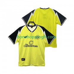 Maillot Rétro Domicile Borussia Dortmund 1995 1996 Manches Courtes Homme