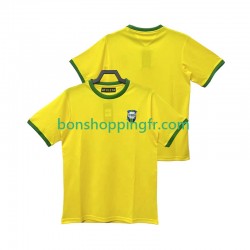 Maillot Rétro Domicile Brésil 1970 Manches Courtes Homme
