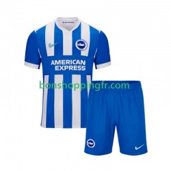 Maillot Domicile Brighton Hove Albion 2025-2026 Manches Courtes Jeune Enfant(+shorts)