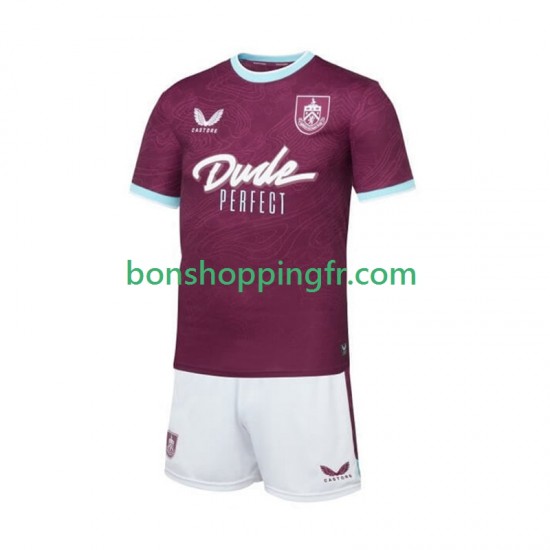 Maillot Domicile Burnley 2025-2026 Manches Courtes Jeune Enfant(+shorts) Maillot Domicile Burnley 2025-2026 Manches Courtes Jeune Enfant(+shorts)