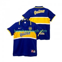 Maillot Rétro Domicile CA Boca Juniors 1997 1998 Manches Courtes Homme