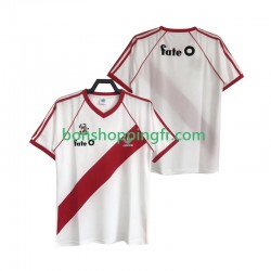 Maillot Rétro Domicile CA River Plate 1986 Manches Courtes Homme